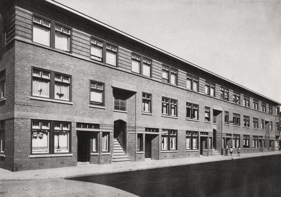 Willem Van Outhoornstraat 52-84 Rond 1930 - Bron: Beeldbank Haags Gemeentarchief